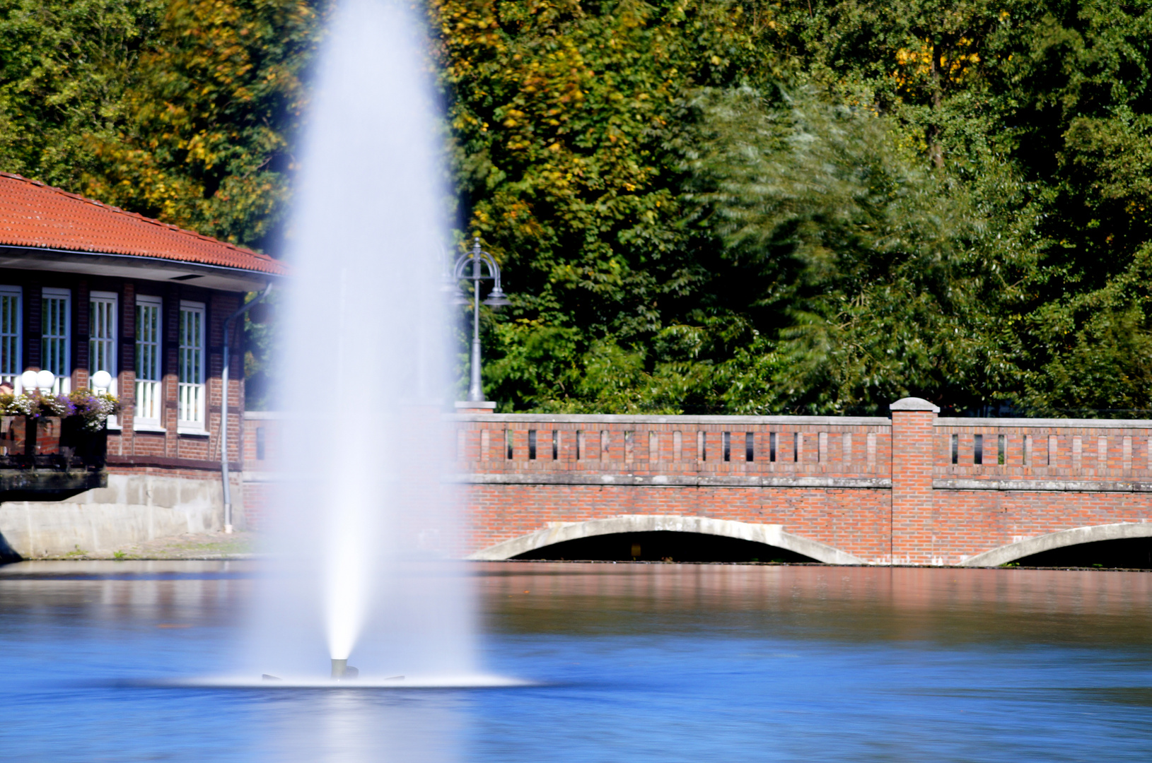 Fotäne im Ratsteich