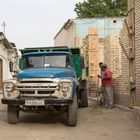 Foto 224 - Bukhara - Kamaz Lorry (former Sovjet brand of Lorries)