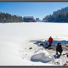 Foto am Mummelsee, Mummelsee im März