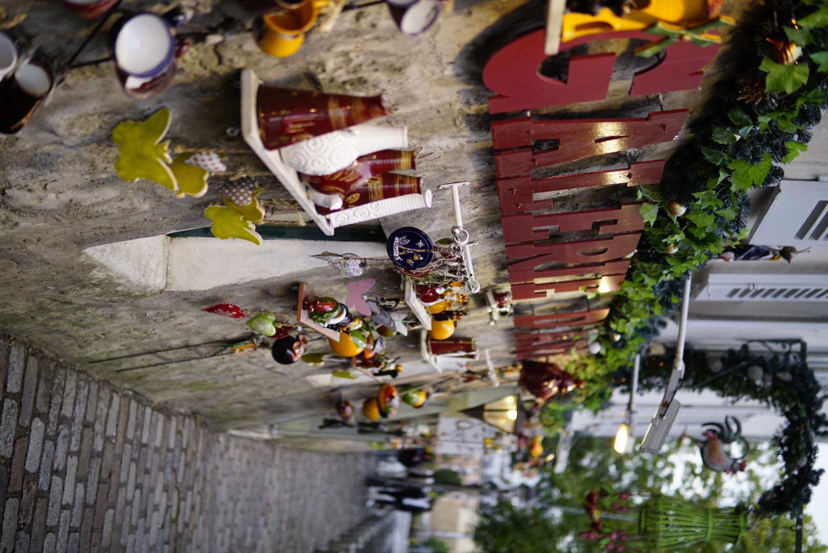 Foto aus der Künstlerstadt Montmartre