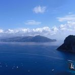 FOTO DER STUNDE (fc.es): atemberaubend: Blick von Anacapri Richtung Sorrentinische Halbinsel. 2025
