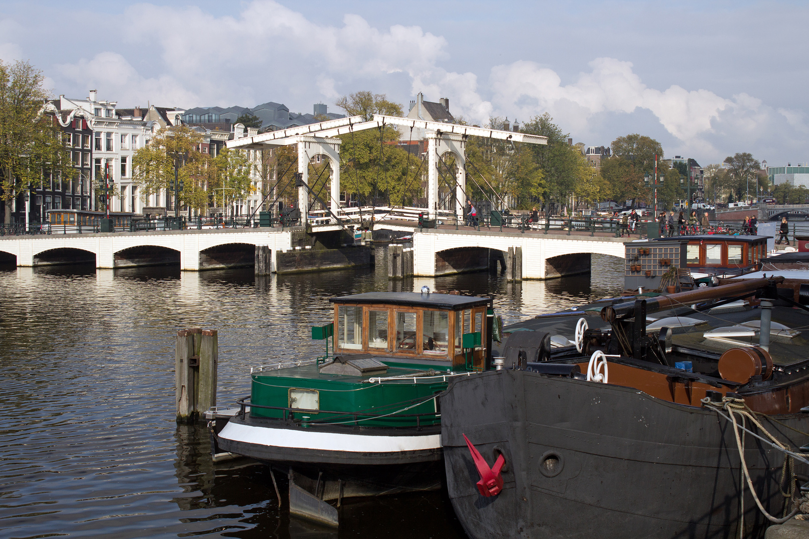 Foto, die 'Magere Brug', Amsterdam