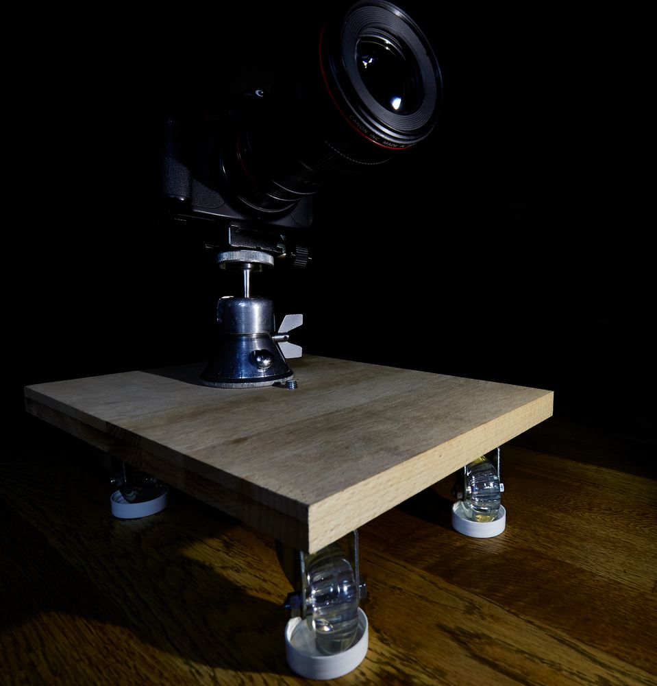 Foto-Dolly im Baumarkt-Style