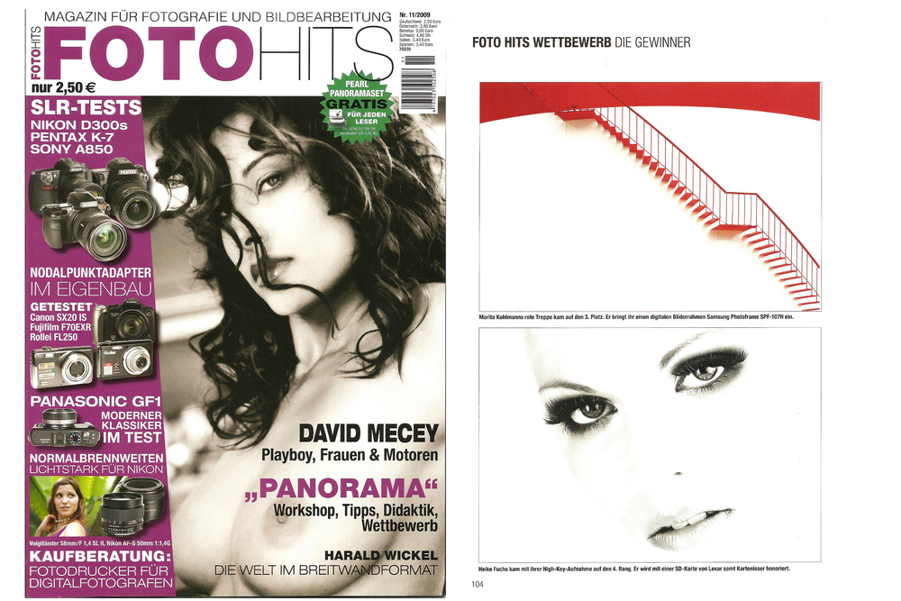Foto Hits 11 09 Foto Bild Fotomontage Zeitschriften Magazine Portrait Bilder Auf Fotocommunity