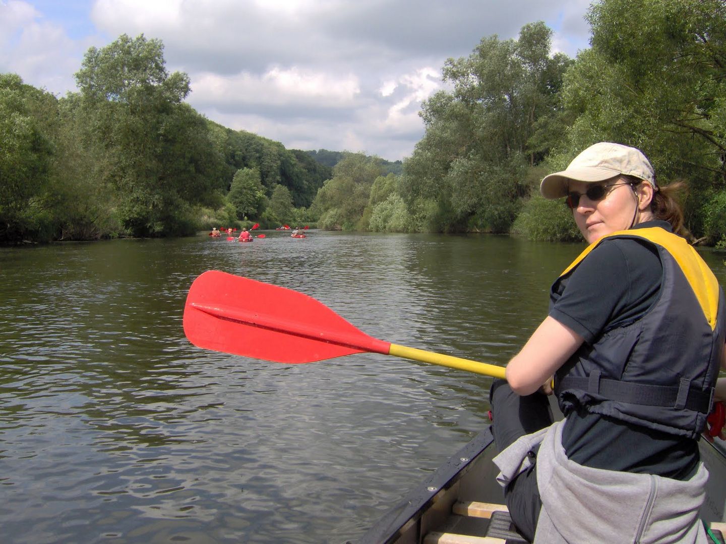 Foto - Paddeltour auf der Lahn