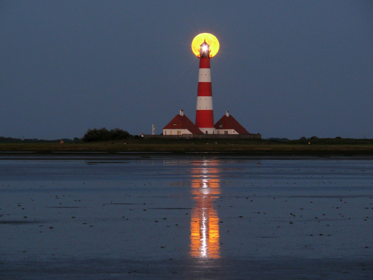 Foto-Seminar Westerhever - Leuchtturm Mond 3