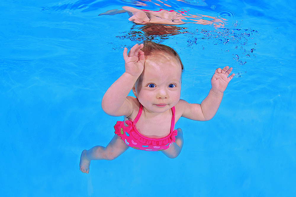 Foto - Termin - Babyschwimmkurs - Unterwasserfotograf