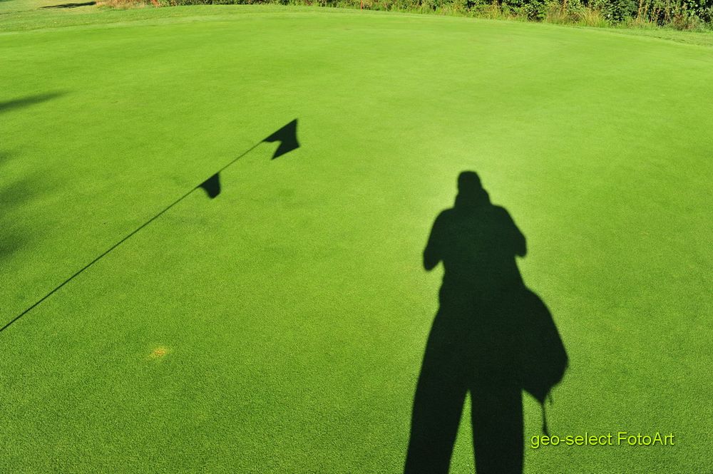 Foto trifft Golf auf Green