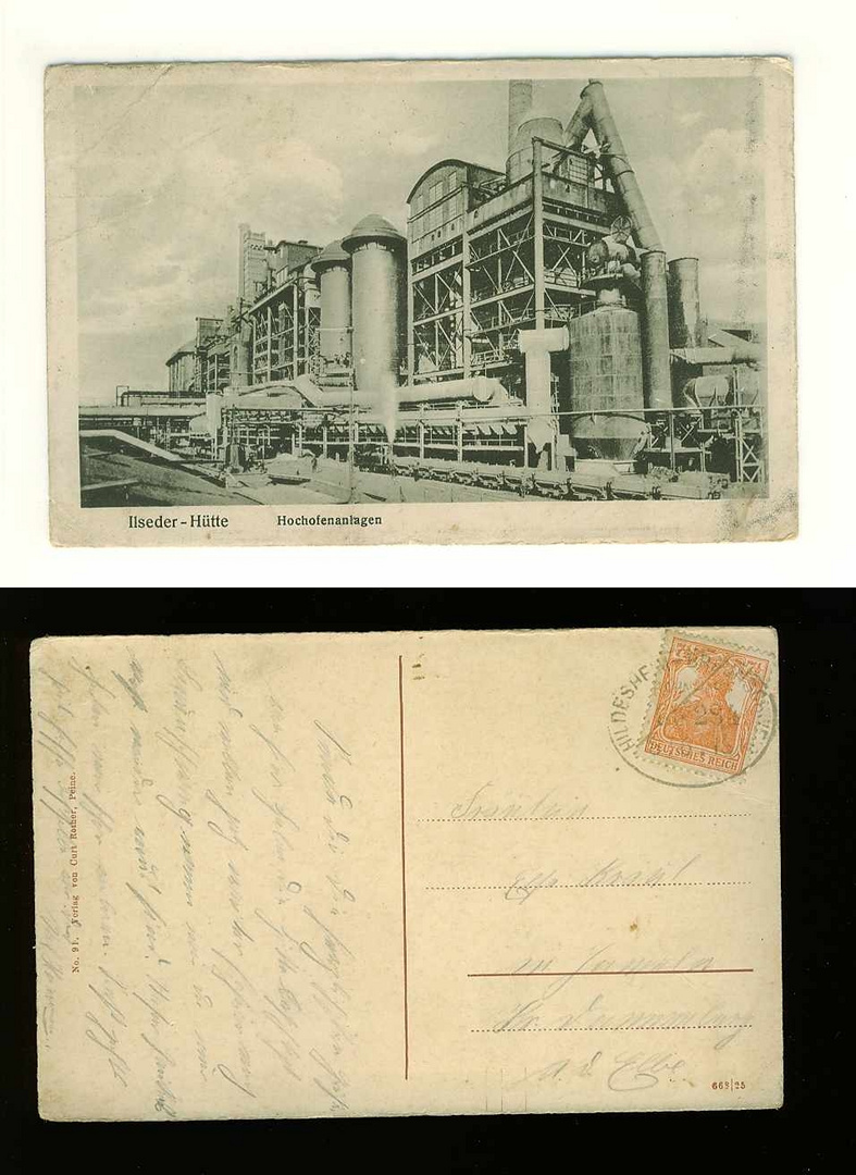 Foto v. historischer Postkarte