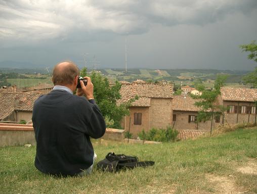 Foto vom Fotos machen