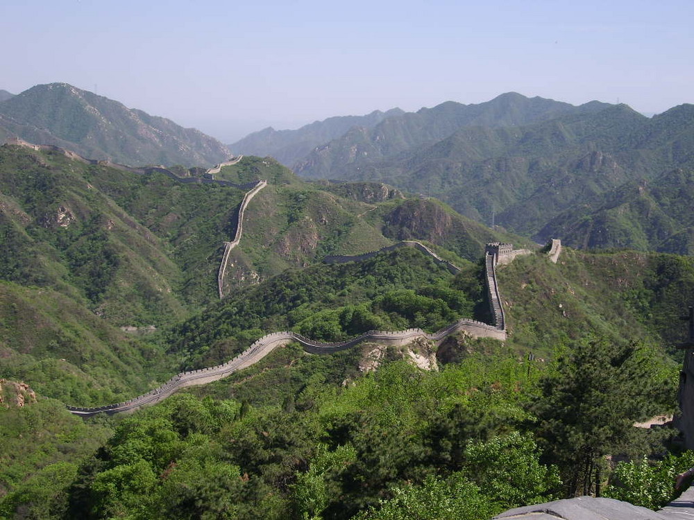 Foto von der Chinesichen Mauer Teil 1