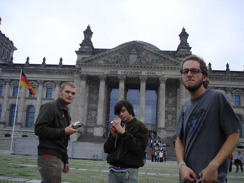 foto vor dem reichstag...