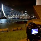Fotoabend an der Erasmusbrücke in Rotterdam