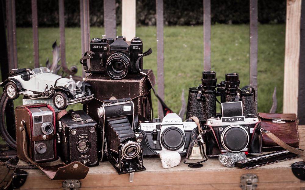Fotoapparate von Dazumal Foto & Bild | spezial, foto, flohmarkt Bilder auf fotocommunity