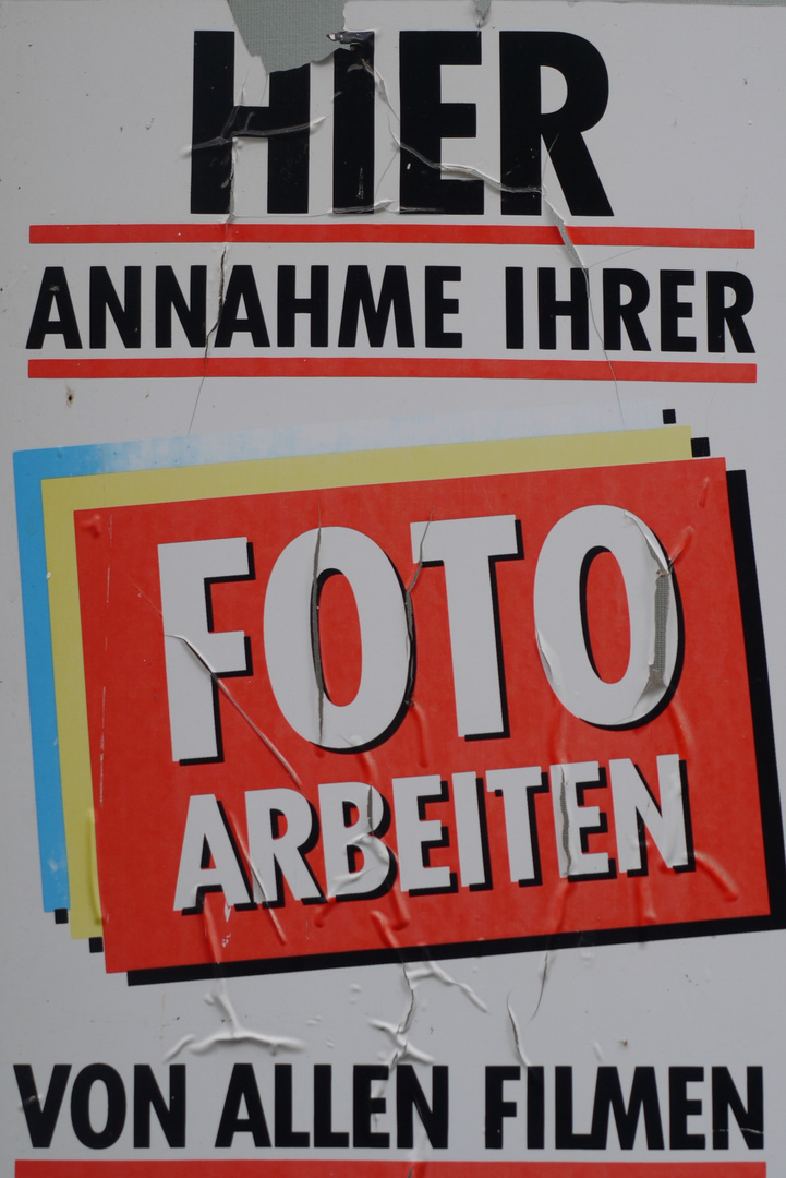 Fotoarbeiten