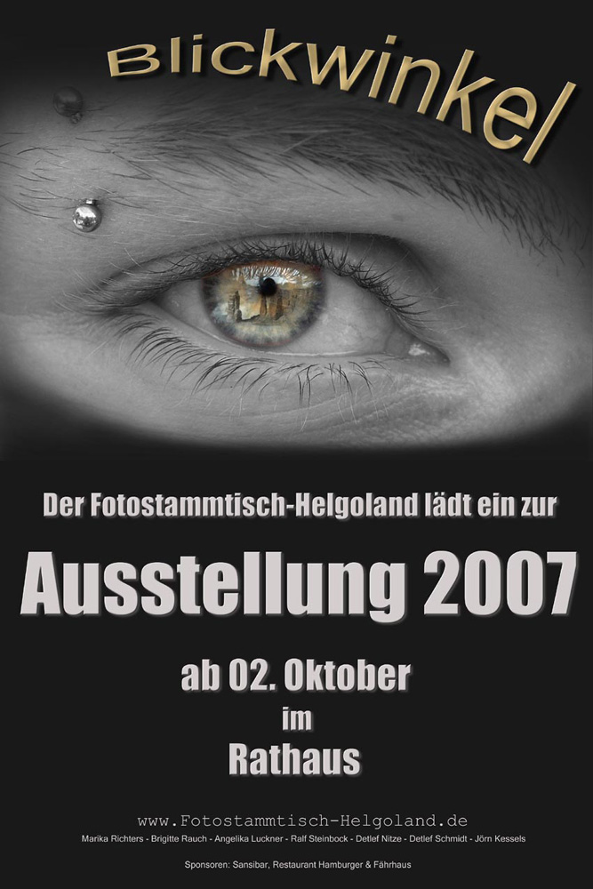 Fotoausstellung Helgoland - Das Plakat