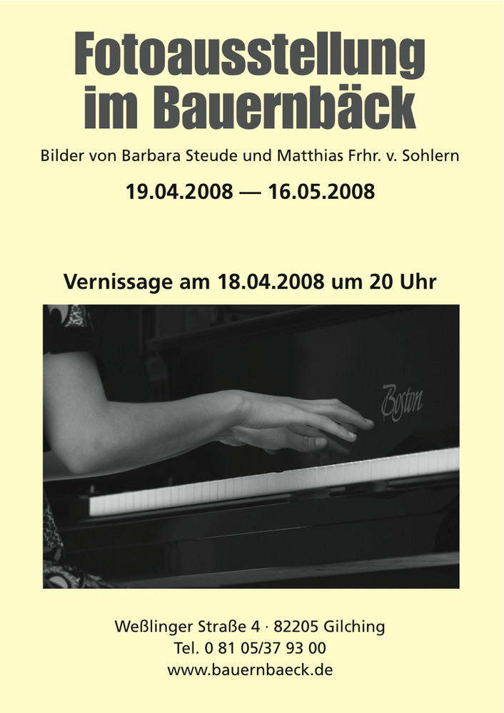 Fotoausstellung in Gilching