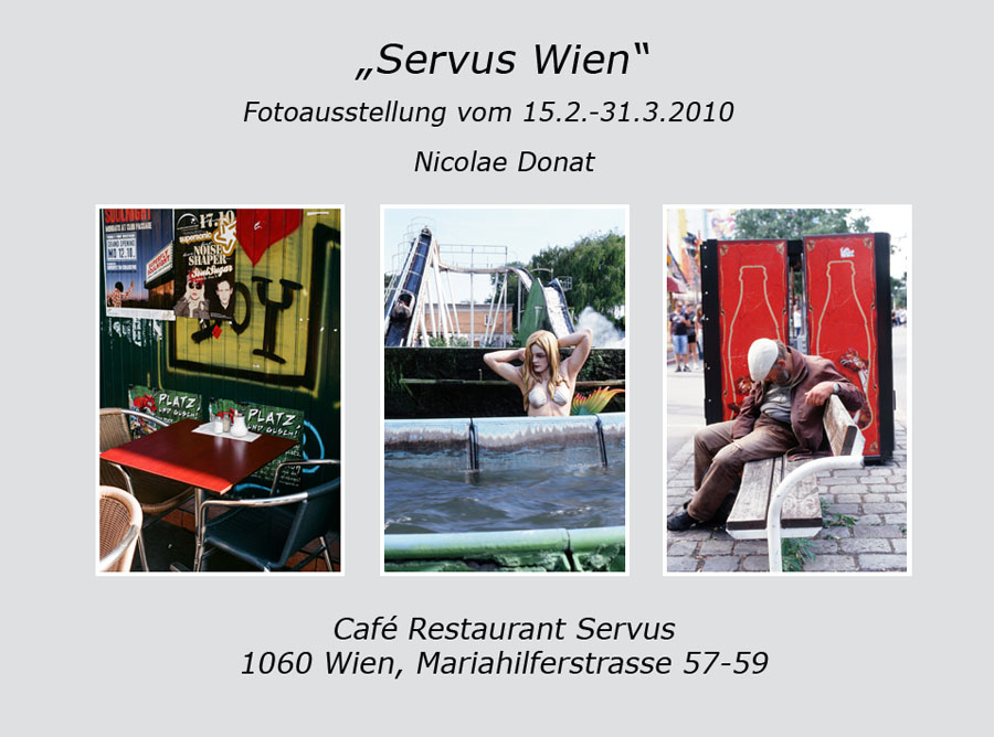 Fotoausstellung "Servus Wien"