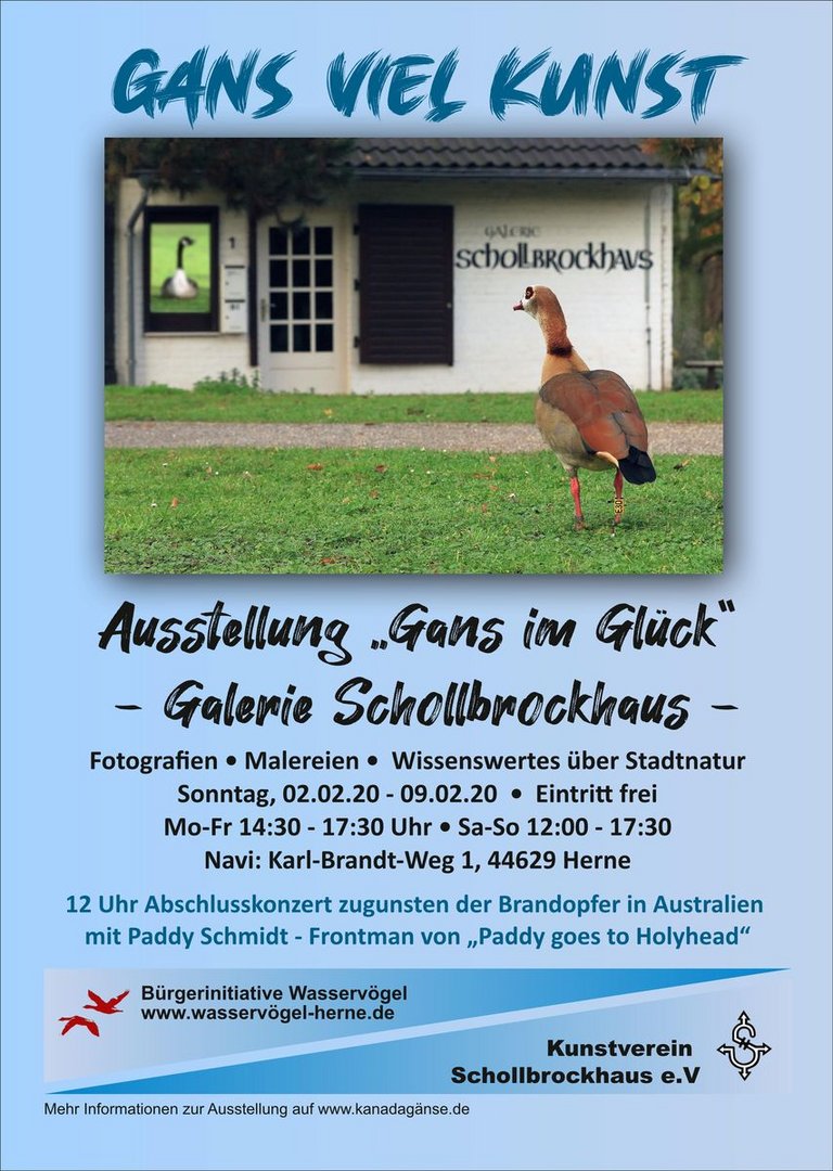 Fotoausstellung über Gänse und ihre Nachbarn