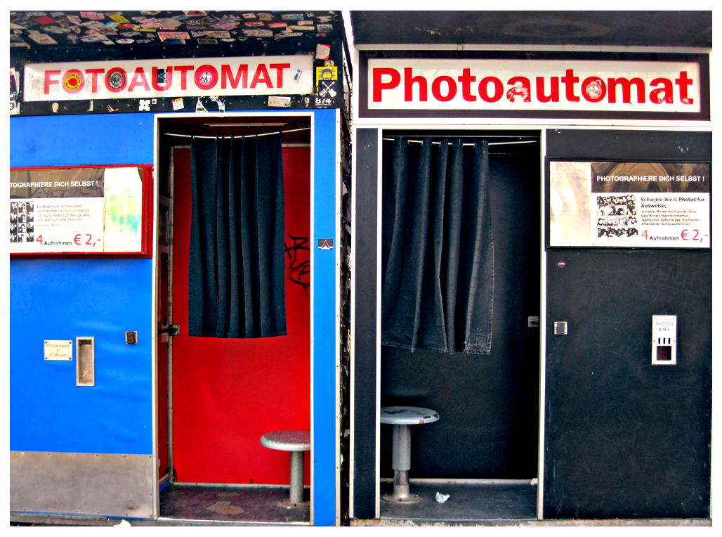Fotoautomaten in der Kastanienallee
