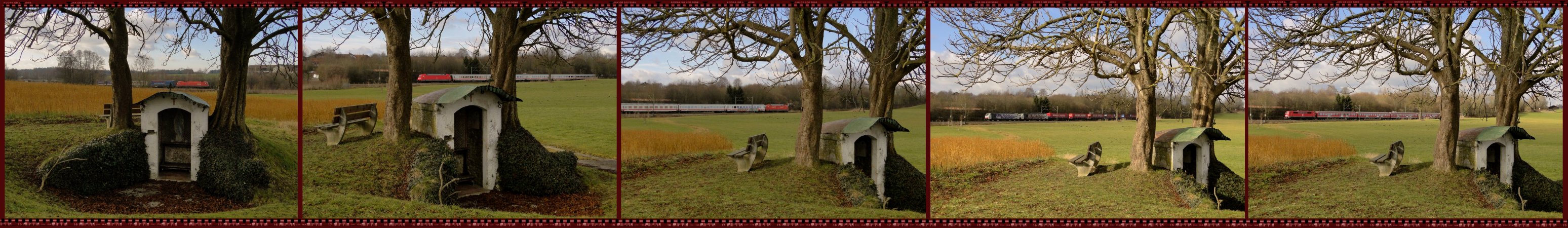 Fotoblog 2014, eine liebenswerte Stelle an der Bahn