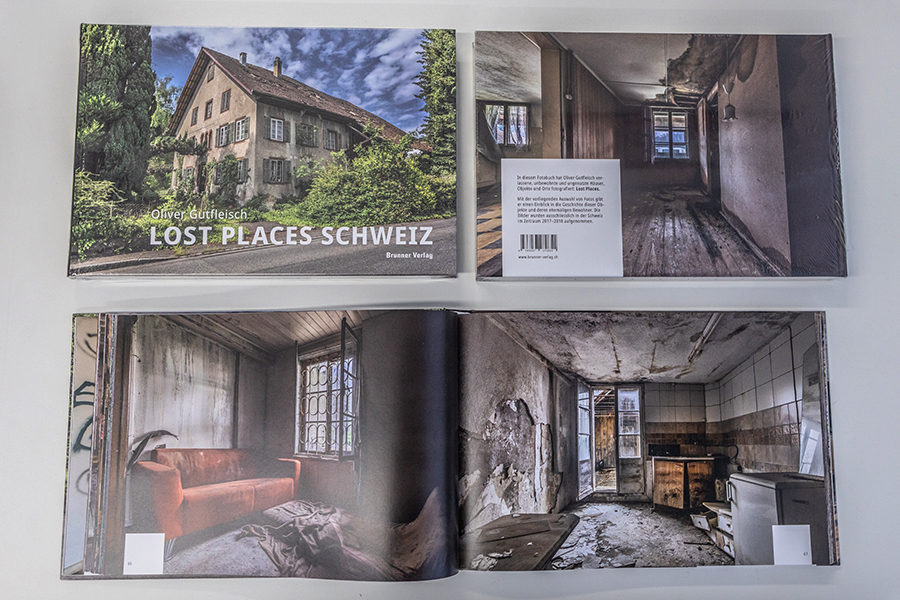 Fotobuch LOST PLACES SCHWEIZ