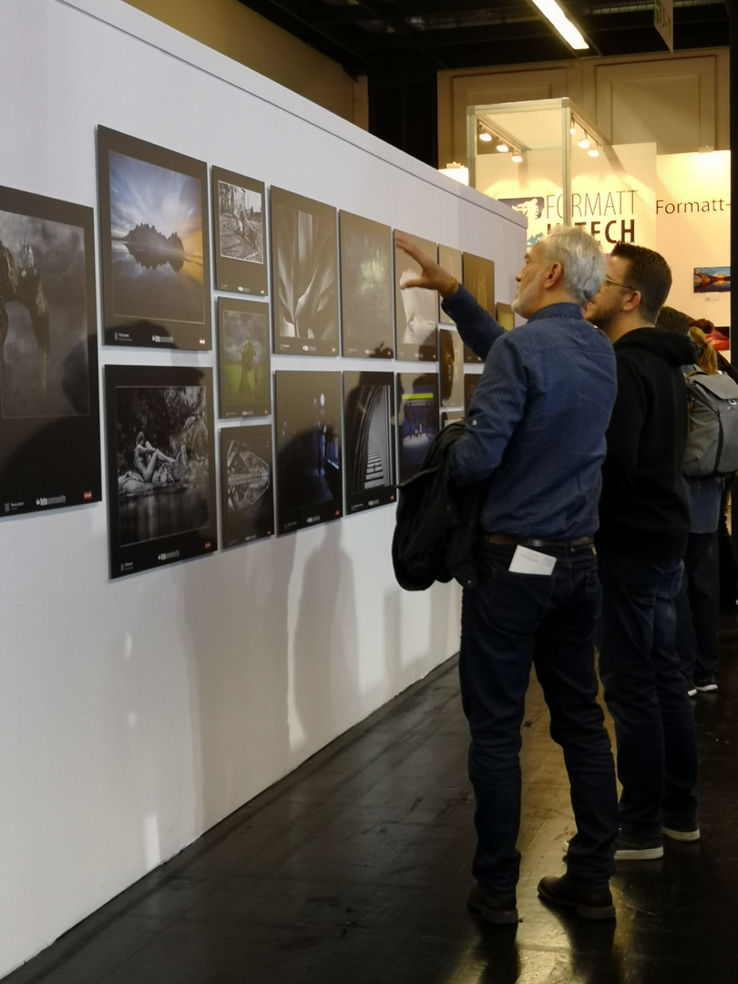 fotocommunity-Ausstellung in Halle 2.2 auf der photokina 2018