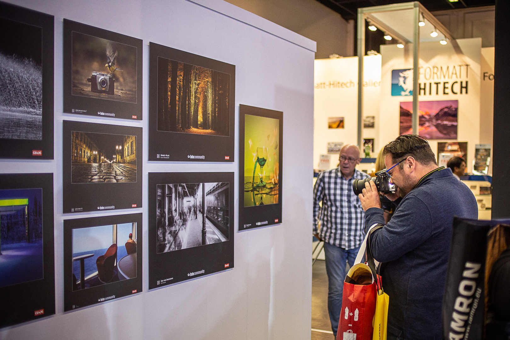 fotocommunity-Ausstellung in Halle 2.2 auf der photokina 2018