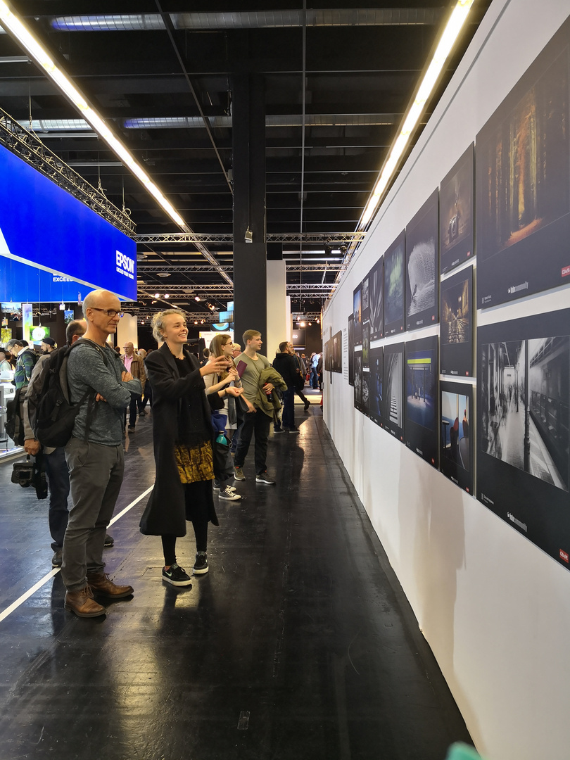 fotocommunity-Ausstellung in Halle 2.2 auf der photokina 2018