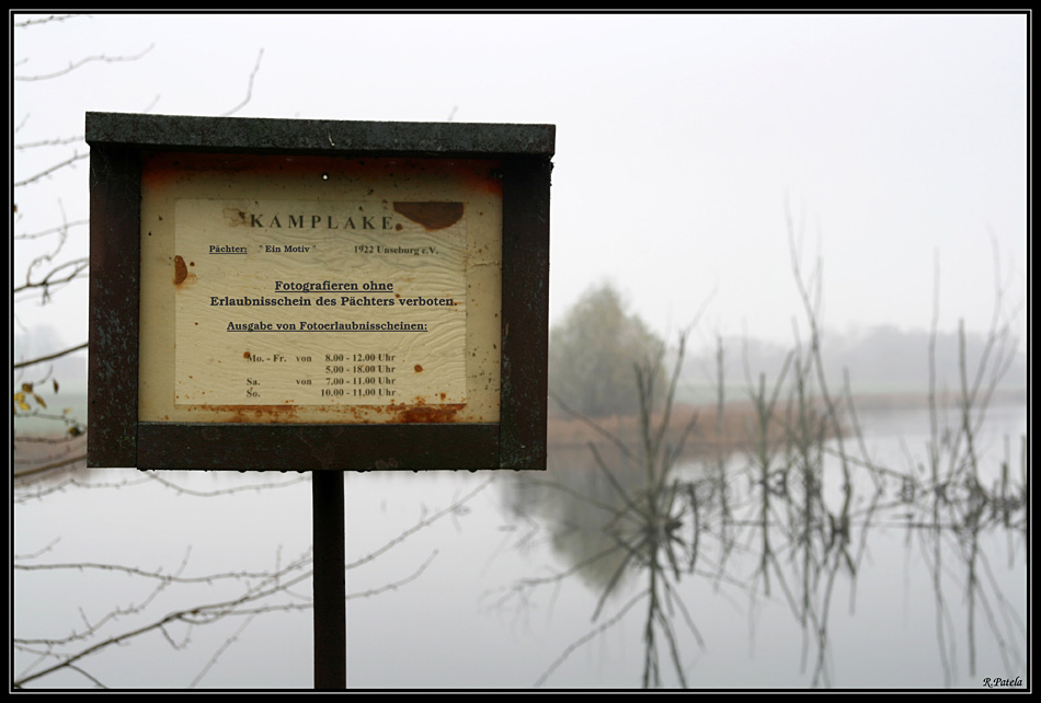 Fotoeinschränkungen an der Kamplake