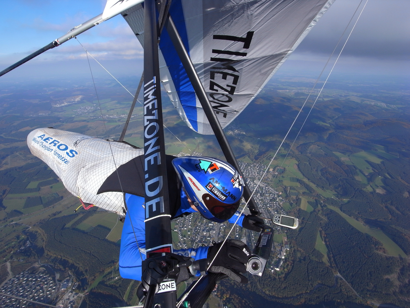 Fotoflug über dem Sauerland