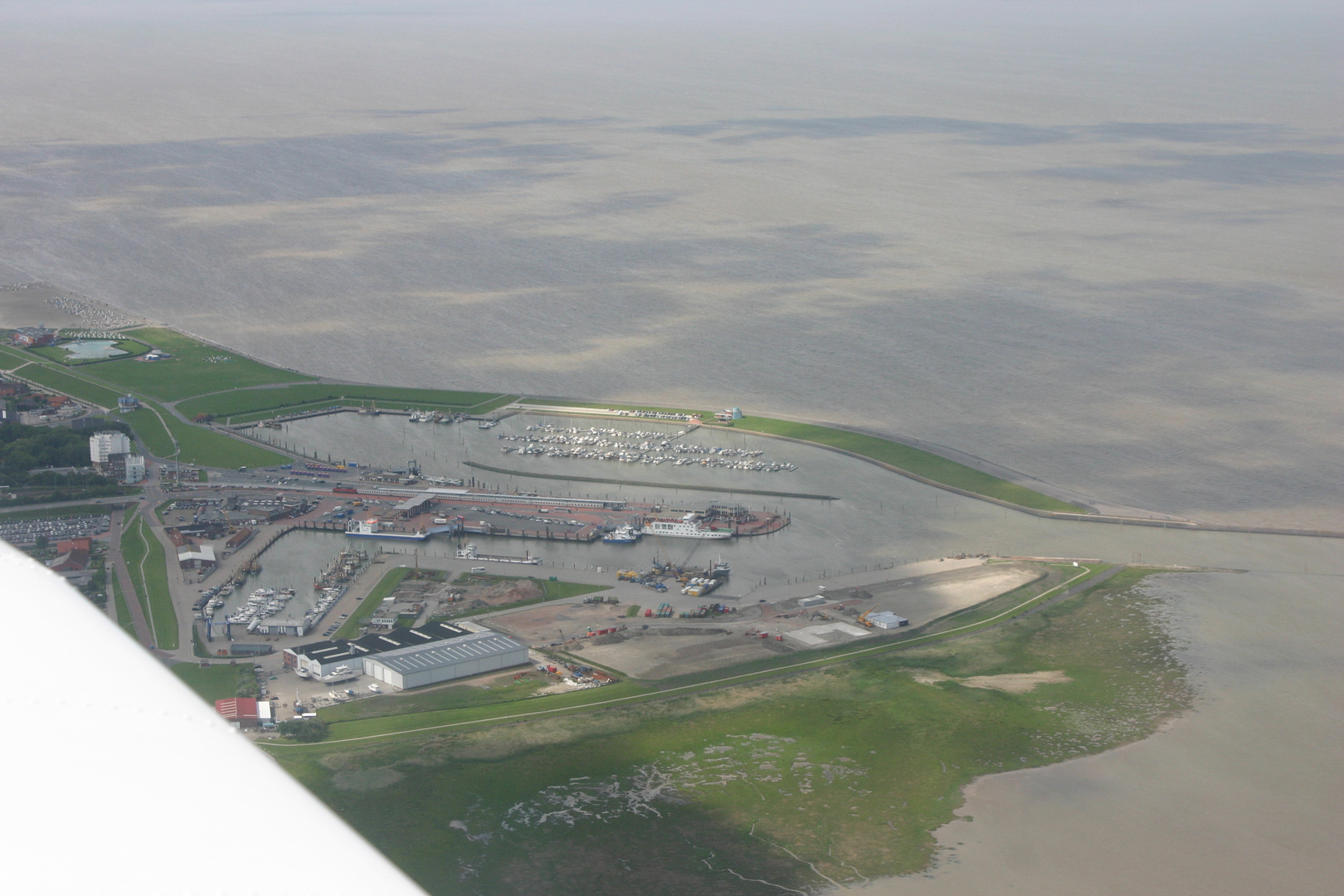 Fotoflug von Westerstede nach Juist