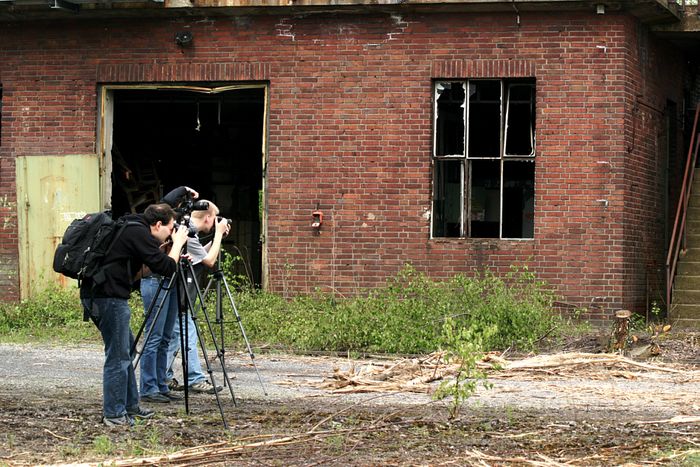 Fotoführung auf der Kokerei Hansa Dortmund 2004