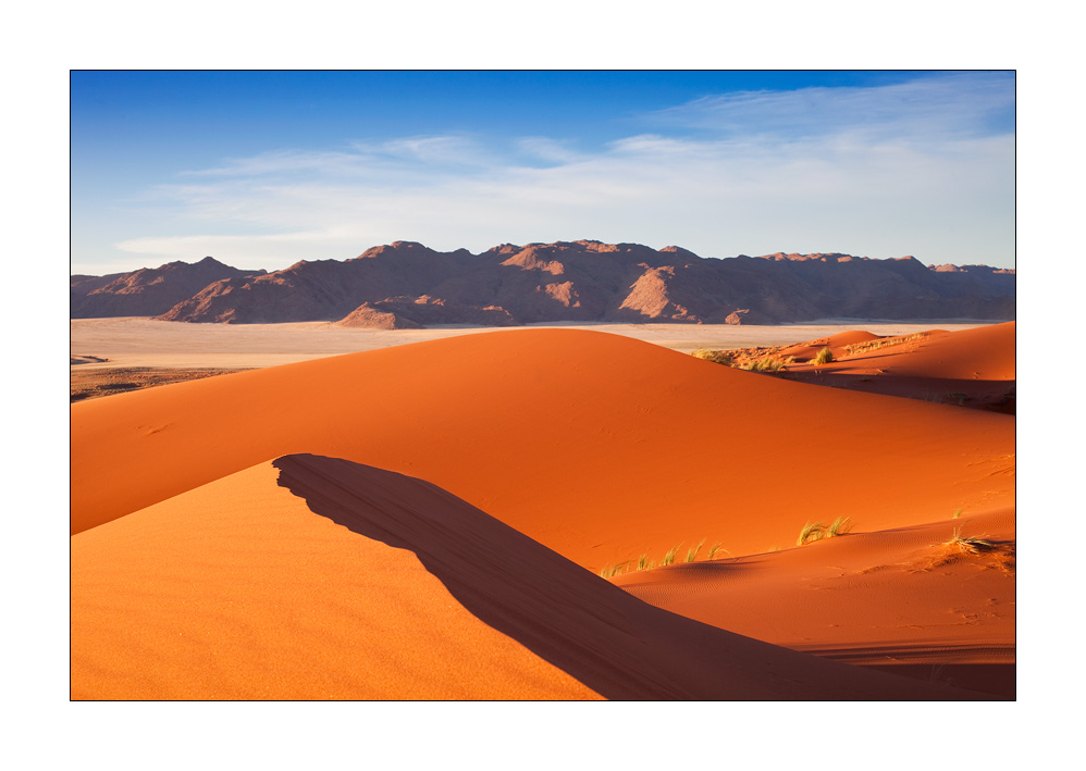 fotogene Sandünen ohne allzuviel Gemüse (Gras)