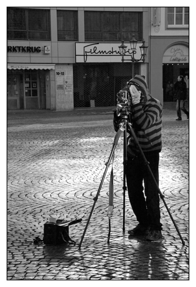 Fotograf alter Schule