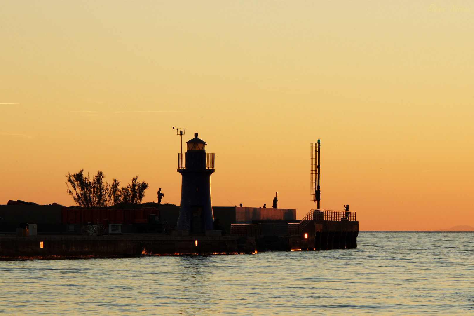 Fotograf am Leuchtturm