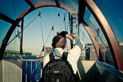 Fotograf im Riesenrad