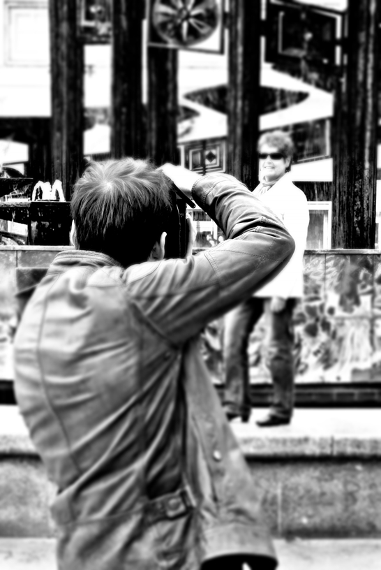 Fotograf in action...