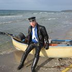 Fotograf Robert Ott mit Freund Daniel ( Insel Hiddensee )