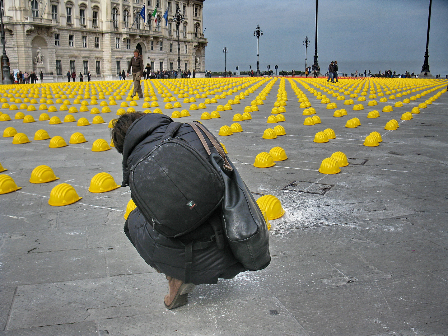 Fotografa di spalle