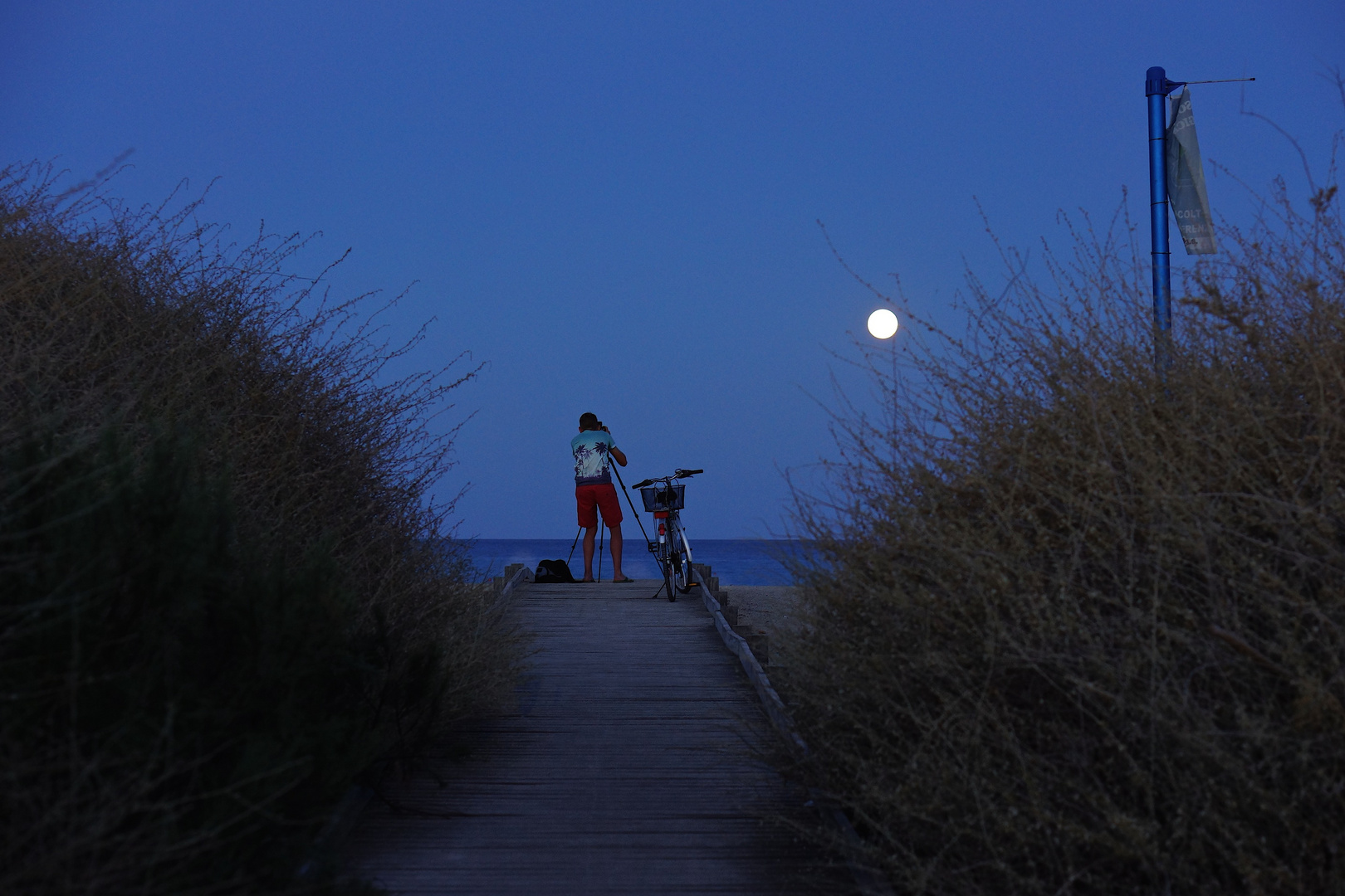 Fotografando la luna