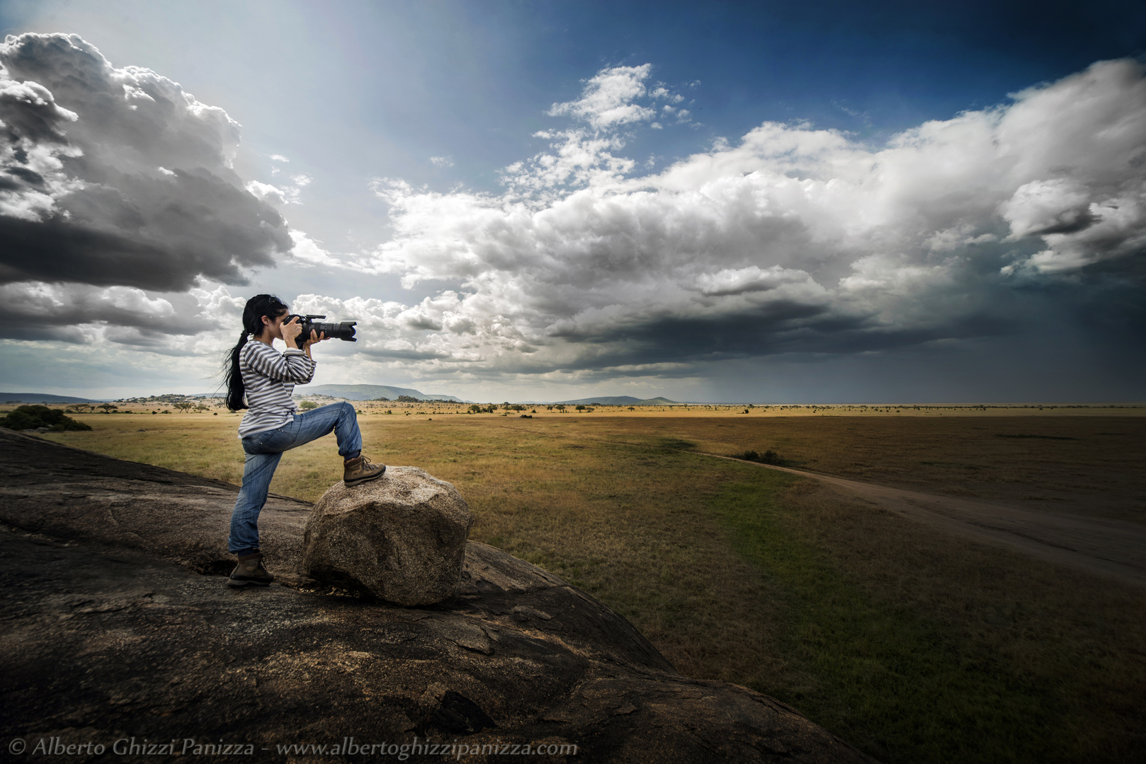 Fotografando le distese del Serengeti