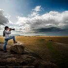 Fotografando le distese del Serengeti