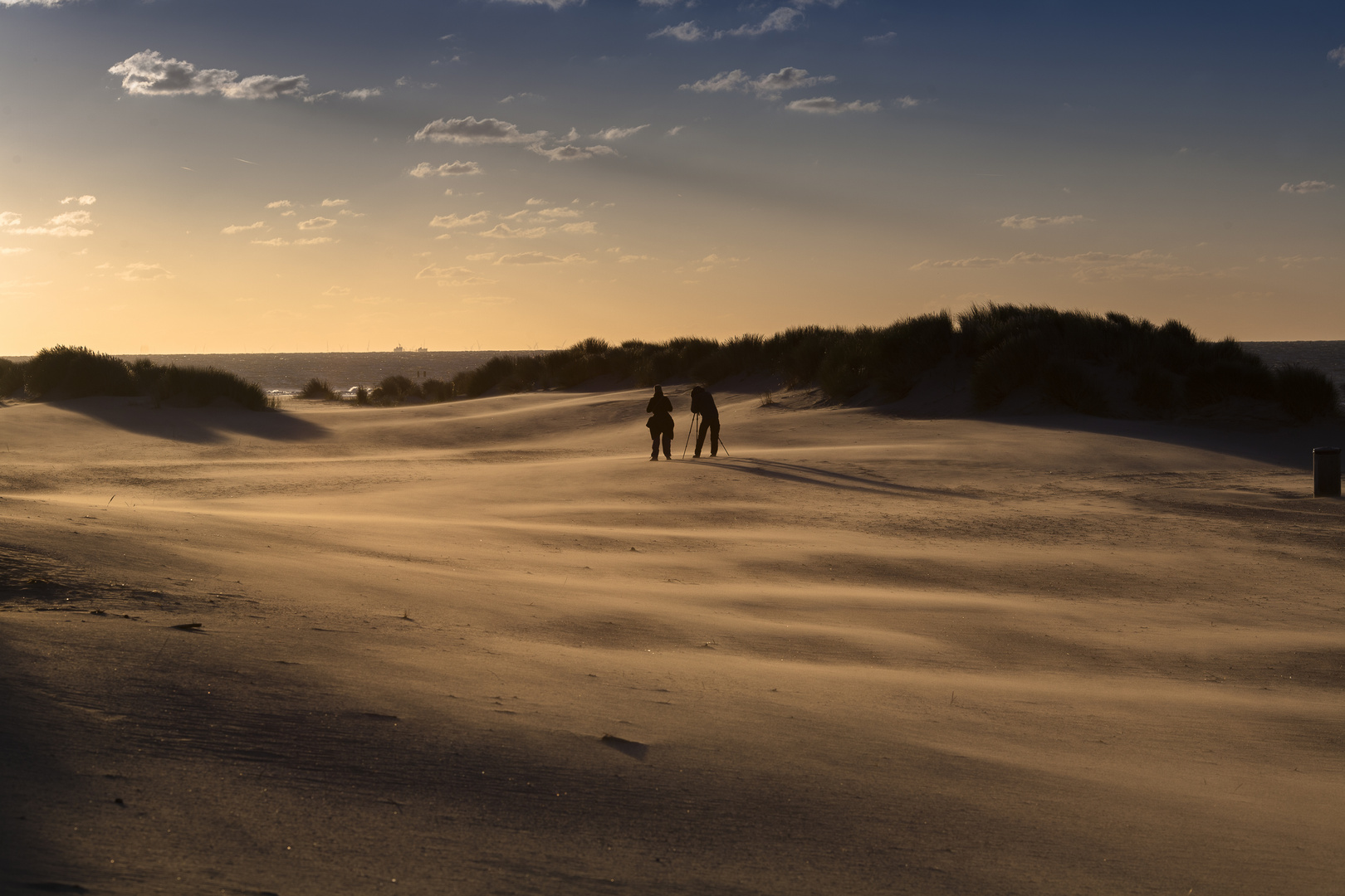 Fotografen am Strand