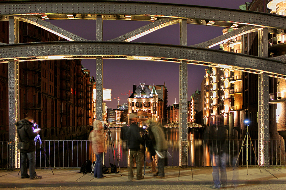 Fotografen auf der Schlossbrücke