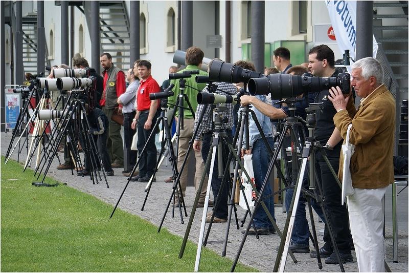 Fotografen bei der Arbeit