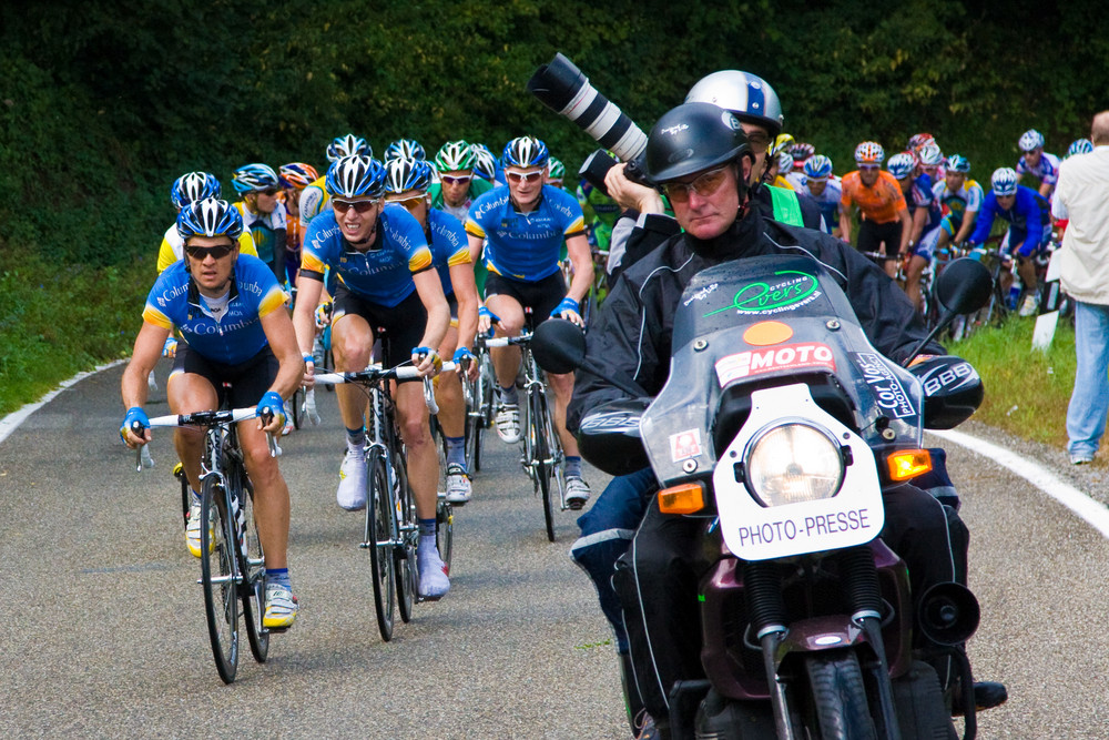 Fotografen bei der Arbeit - Deutschlandtour 2008