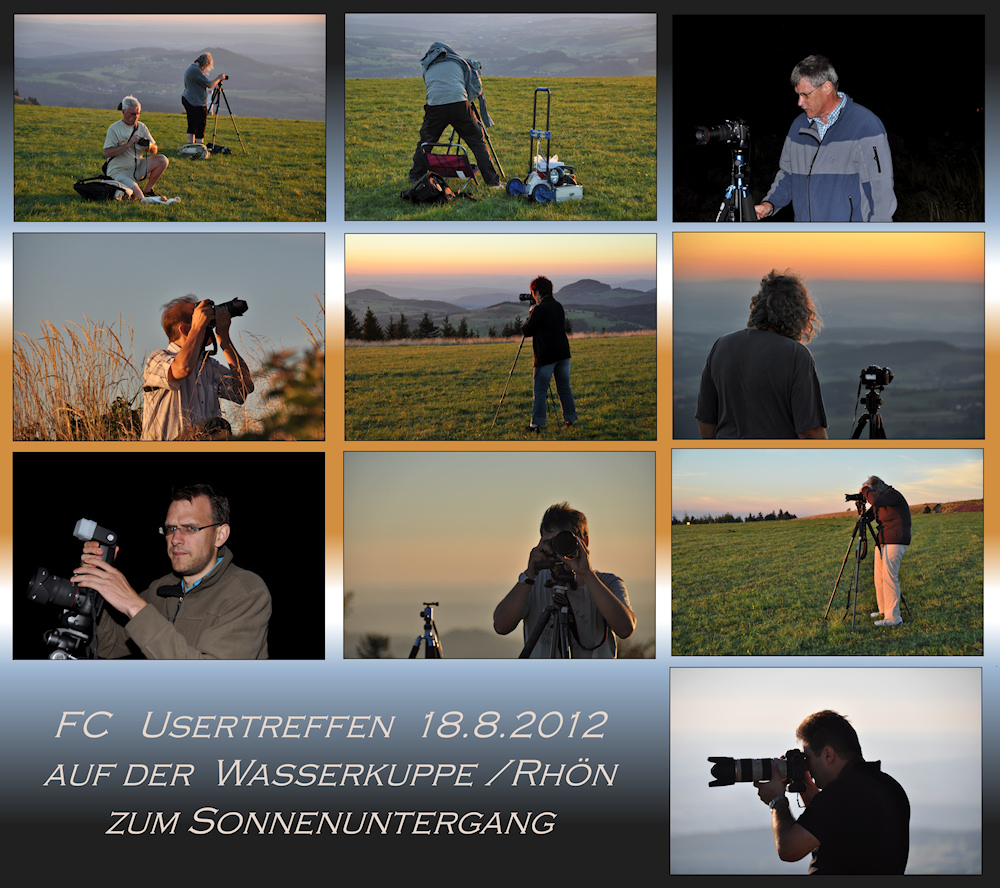 FOTOgrafen bei der Arbeit