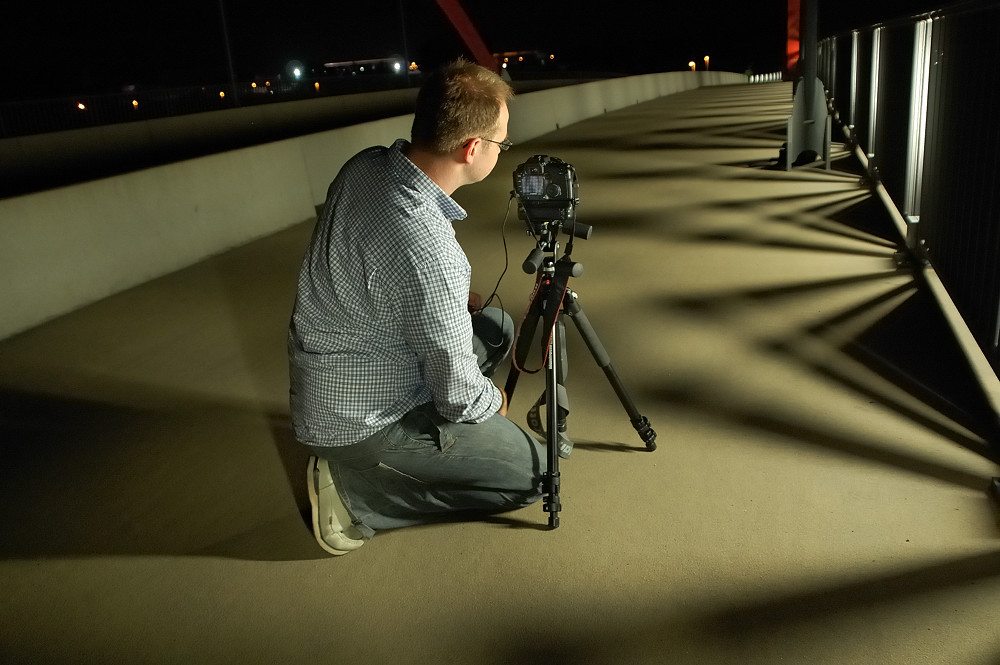 Fotografen können lange still halten