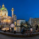 Fotografen vor der Karlskirche, Wien